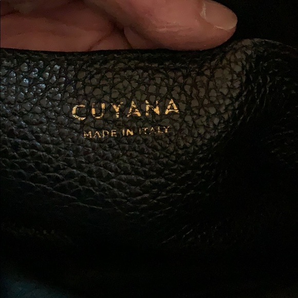 Cuyana Black Leather Work Satchel - Picture 5 of 8